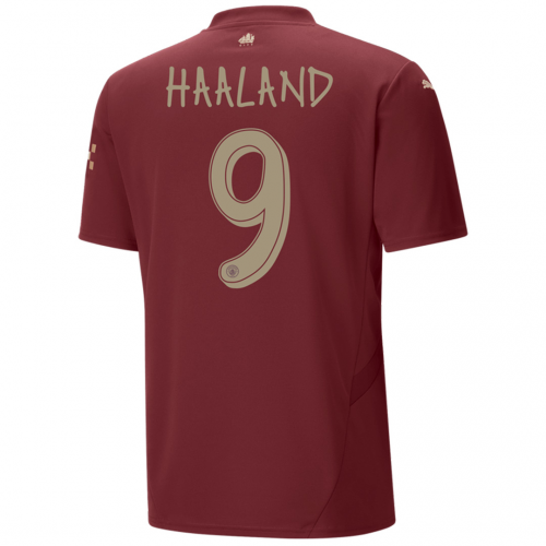 HAALAND #9 Manchester City Third Jersey 2024/25 - UCL Font