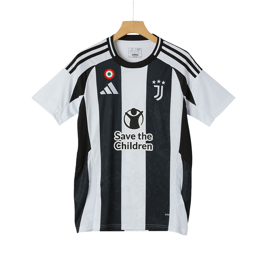 VLAHOVIĆ #9 Juventus Home Save The Children Jersey 2024/25