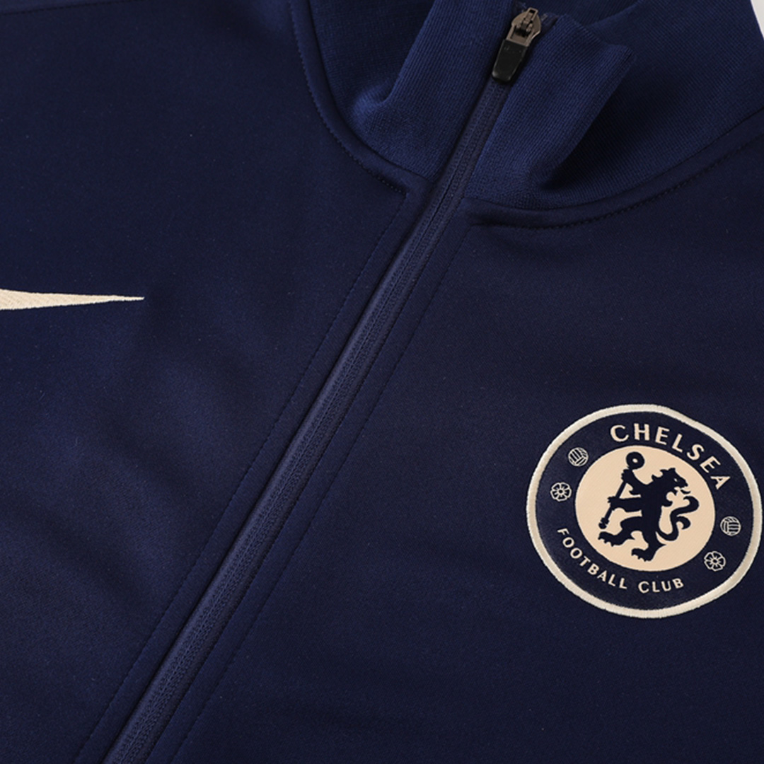 Chelsea Full Zipper Training Kit (Jacket+Pants) Navy 2024/25