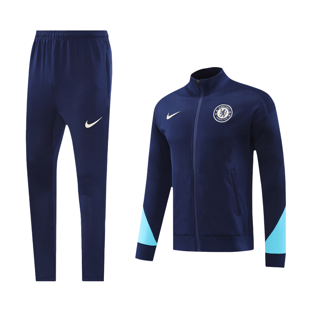 Chelsea Full Zipper Training Kit (Jacket+Pants) Navy 2024/25