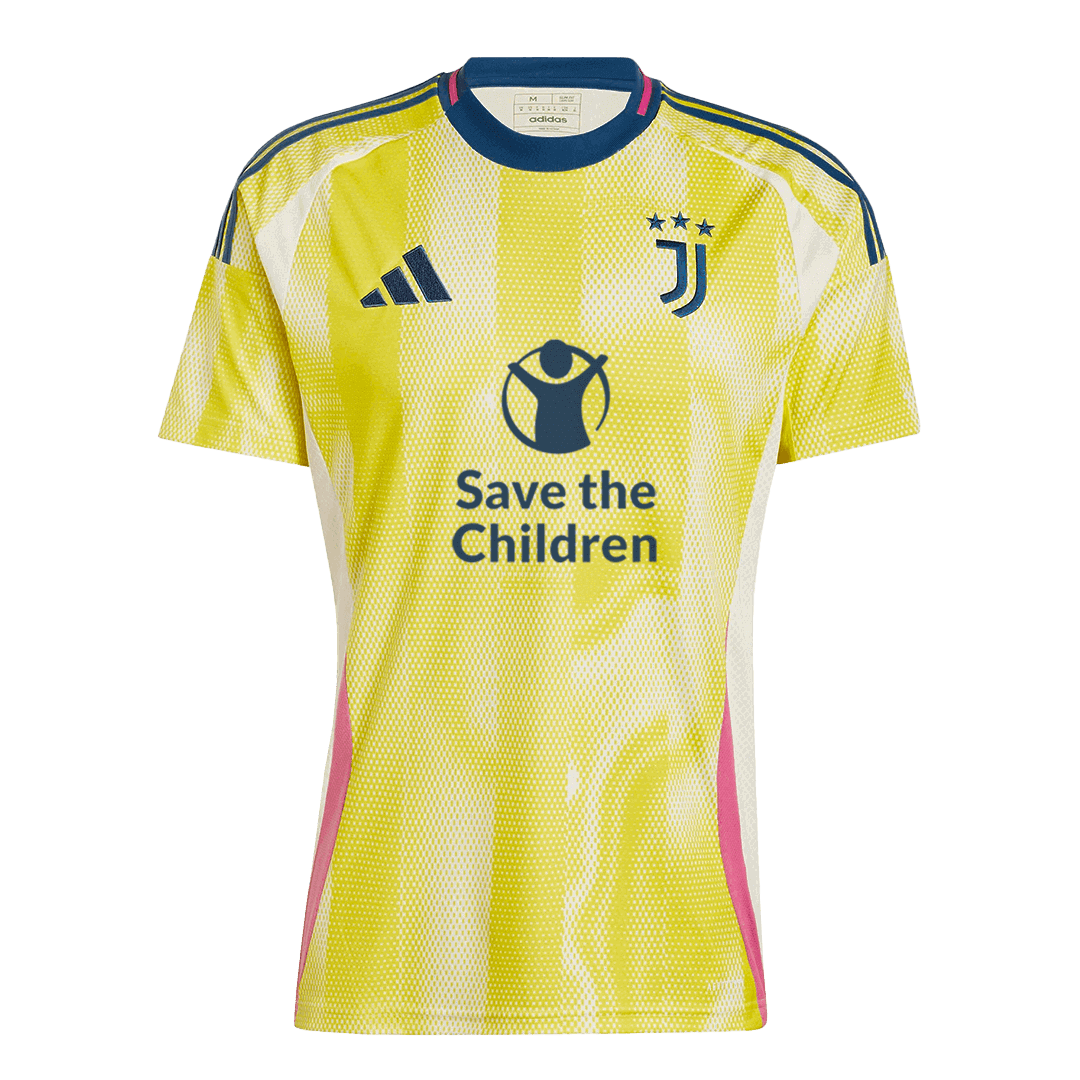 YILDIZ #10 Juventus Away Save The Children Jersey 2024/25