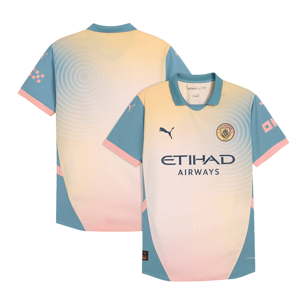 Manchester City Definitely City Fourth Jersey Player Version 2024/25