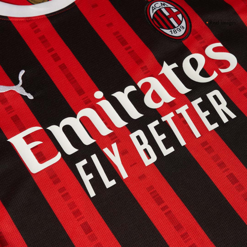 AC Milan Home Long Sleeve Jersey 2024/25