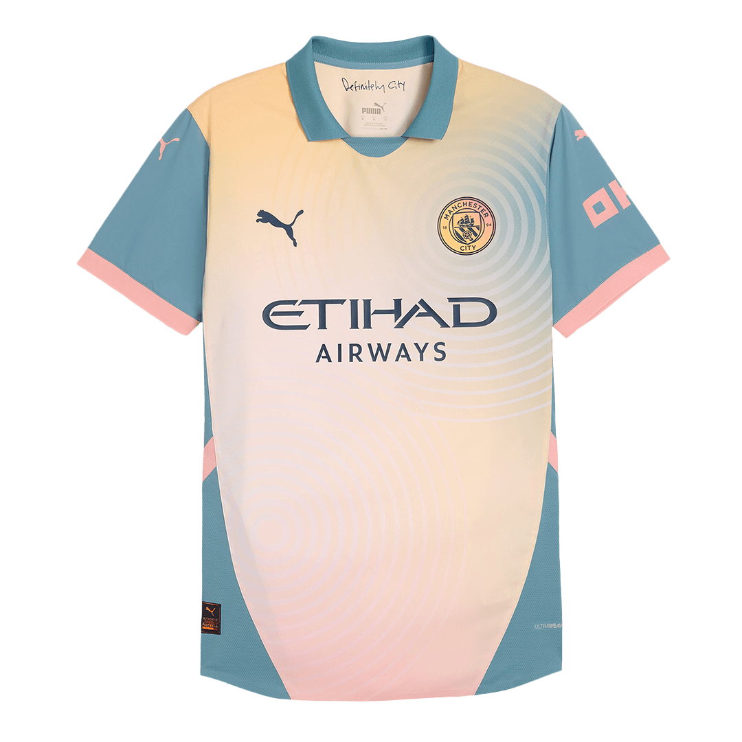 Manchester City Definitely City Fourth Match Jersey 2024/25