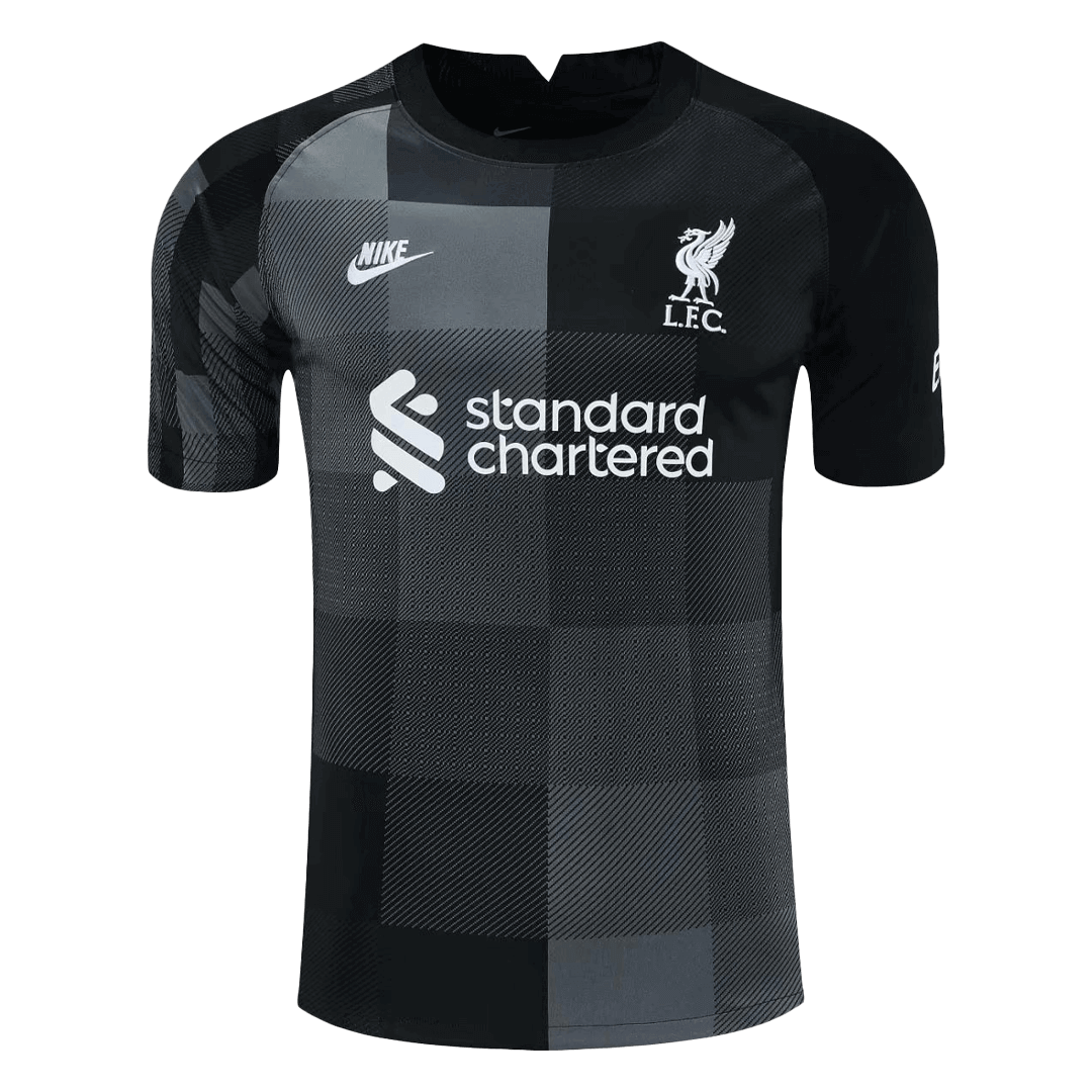 Liverpool Soccer Jersey Goalkeeper Black Replica 2021/22 | MineJerseys